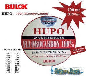 FLUOROCARBON BULOX HUPO 100 MT