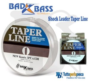 SHOCK LEADER TAPER LINE BAD BASS