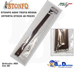 STONFO AGHI TESTA ROSSA CM 40