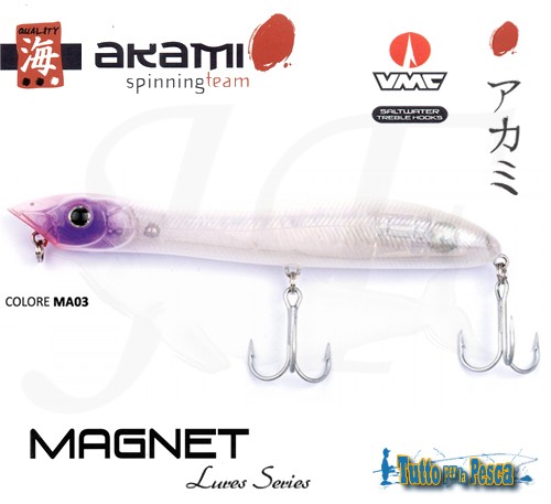 ARTIFICIALE AKAMI MAGNET 135 MM 3