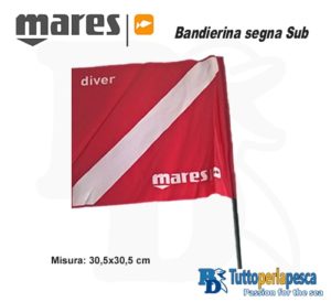 MARES BANDIERA SEGNASUB DIVE FLAG