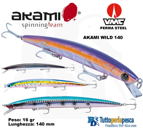 artificiale-spinning-akami-wild-140